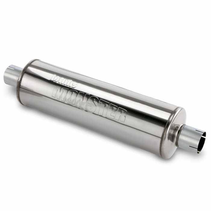 Banks Power #54005 Stainless Steel Exhaust Muffler, 3 inch Inlet and