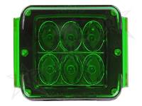 Rigid Industries - Rigid Industries Protective Polycarbonate Cover - Dually/D2 - Green 20197 - Image 1