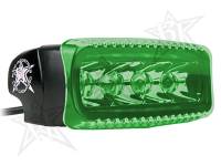 Rigid Industries - Rigid Industries SR-Q Light Cover- Green 31197 - Image 1