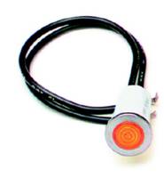 Painless Wiring - Painless Wiring 1/2in. Dash Indicator Light/Amber 80208 - Image 1