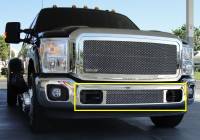 T-Rex Grilles - T-Rex 2011-2015 Super Duty  Upper Class STAINLESS POLISHED BUMPER 55546 - Image 1