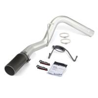 Banks Power - Banks Power Monster Exhaust System, Single Exit, Black Tip 49764-B - Image 1