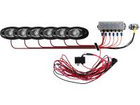 Rigid Industries - Rigid Industries Boat Deck Kit, 6 LIGHTS-COOL WH 40085 - Image 1