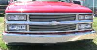 T-Rex Grilles - T-Rex Chevrolet Silverado Grille Assembly - Paintable - Billet & Bowt 50059 - Image 1