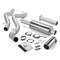 Banks Power - Banks Power Monster Exhaust System, Single Exit, Chrome Tip 48632 - Image 1