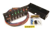 Painless Wiring - Painless Wiring 8-Switch Rocker Circuit Breaker Panel 50306 - Image 1