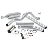 Banks Power - Banks Power Monster Exhaust System, Single Exit, Chrome Round Tip 48635 - Image 1