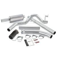 Banks Power - Banks Power Monster Exhaust System, Single Exit, Black Round Tip 48635-B - Image 1