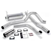 Banks Power - Banks Power Monster Exhaust System, Single Exit, Chrome Round Tip 48656 - Image 1