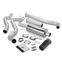 Banks Power - Banks Power Monster Exhaust System, Single Exit, Black Tip 48628-B - Image 1