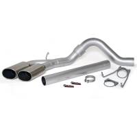 Banks Power - Banks Power Monster Exhaust System, Single Exit, Dual Chrome Obround Tips 49766 - Image 1