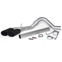 Banks Power - Banks Power Monster Exhaust System, Single Exit, Dual Black Obround Tips 49766-B - Image 1