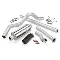Banks Power - Banks Power Monster Exhaust System, Single Exit, Black Tip 46296-B - Image 1