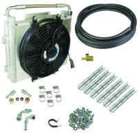 BD Diesel - BD Diesel Xtrude Double Stacked Transmission Cooler Kit - Universial 5/8in Tubing 1030606-DS-58 - Image 1