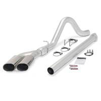 Banks Power - Banks Power Monster Exhaust System, Single Exit, Dual Chrome Obround Tips 49793 - Image 1