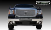T-Rex Grilles - T-Rex 2007-2010 Sierra HD  X-METAL STAINLESS POLISHED Grille 6712060 - Image 1