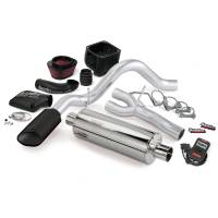 Banks Power - Banks Power Stinger Bundle, Power System with Single Exit Exhaust, Black Tip 48044-B - Image 1