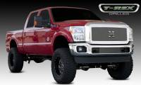 T-Rex Grilles - T-Rex 2011-2015 Super Duty  X-METAL STAINLESS POLISHED Grille 6715460 - Image 1