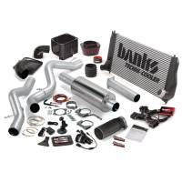 Banks Power - Banks Power Big Hoss Bundle, Complete Power System with Single Exhaust, Black Tip 46060-B - Image 1