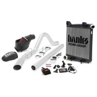 Banks Power - Banks Power Big Hoss Bundle, Complete Power System with Single Exhaust, Chrome Tip 46163 - Image 1