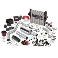 Banks Power - Banks Power Big Hoss Bundle, Complete Power System with Single Exhaust, Black Tip 46103-B - Image 1