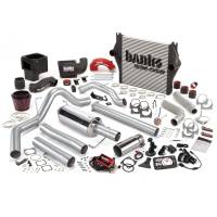 Banks Power - Banks Power Big Hoss Bundle, Complete Power System with Single Exhaust, Chrome Tip 46097 - Image 1