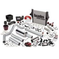 Banks Power - Banks Power Big Hoss Bundle, Complete Power System with Single Exhaust, Chrome Tip 46098 - Image 1