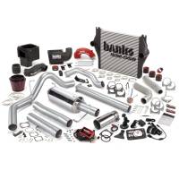 Banks Power - Banks Power Big Hoss Bundle, Complete Power System with Single Exhaust, Chrome Tip 46099 - Image 1