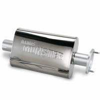 Banks Power - Banks Power Stainless Steel Exhaust Muffler, 2.5 inch Inlet and Outlet with adapter 52637 - Image 1