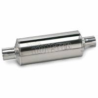 Banks Power - Banks Power Stainless Steel Exhaust Muffler, 4 inch Inlet and Outlet with hardware 53509 - Image 1