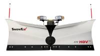 SnowEx - 9'6" HDV Stainless Steel w/ ScrapeMaxx & LED Lights - Image 1