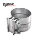Diamond Eye Performance PERFORMANCE DIESEL EXHAUST PART-2in. ALUMINIZED TORCA LAP-JOINT CLAMP L20AA