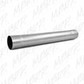 MBRP Exhaust Muffler Delete Pipe  4" Inlet /Outlet  30" Overall, AL MDA30