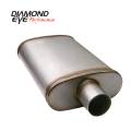 Exhaust - Mufflers - Diamond Eye Performance - Diamond Eye Performance PERFORMANCE DIESEL EXHAUST PART-3.5in. 409 STAINLESS STEEL PERFORMANCE PERFORATE 360010