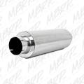 MBRP Exhaust Quiet Tone Muffler, 5" In/Out, 8? Dia. Body, 31? Overall, AL M2220A