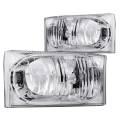 Lighting - Headlights - ANZO USA - ANZO USA Crystal Headlight Set 111023