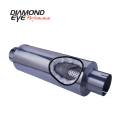 Diamond Eye Performance PERFORMANCE DIESEL EXHAUST PART-5in. 409 STAINLESS STEEL PERFORMANCE PERFORATED 560031