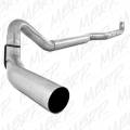 Exhaust - Exhaust Systems - MBRP Exhaust - MBRP Exhaust 4" Down Pipe Back, Single Side, Off-Road (includes front pipe) - no muffler S6004PLM