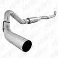 Exhaust - Exhaust Systems - MBRP Exhaust - MBRP Exhaust 4" Down Pipe Back, Single Side, Off-Road (includes front pipe) S6004P