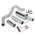 Banks Power Monster Exhaust System, Single Exit, Chrome Round Tip 48701