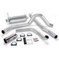 Banks Power Monster Exhaust System, Single Exit, Chrome Round Tip 48657