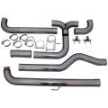 MBRP Exhaust 4" Down Pipe Back Dual SMOKERS (incl. front pipe), T409 S8000409