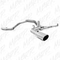 MBRP Exhaust 4" Down Pipe Back, Cool Duals, Off-Road (includes front pipe), AL S6006AL