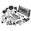 Banks Power Big Hoss Bundle, Complete Power System with Single Exhaust, Chrome Tip 46060
