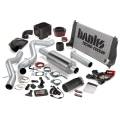 Banks Power Big Hoss Bundle, Complete Power System with Single Exhaust, Black Tip 46061-B