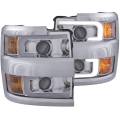 Lighting - Headlights - ANZO USA - ANZO USA Projector Headlight Set 111360